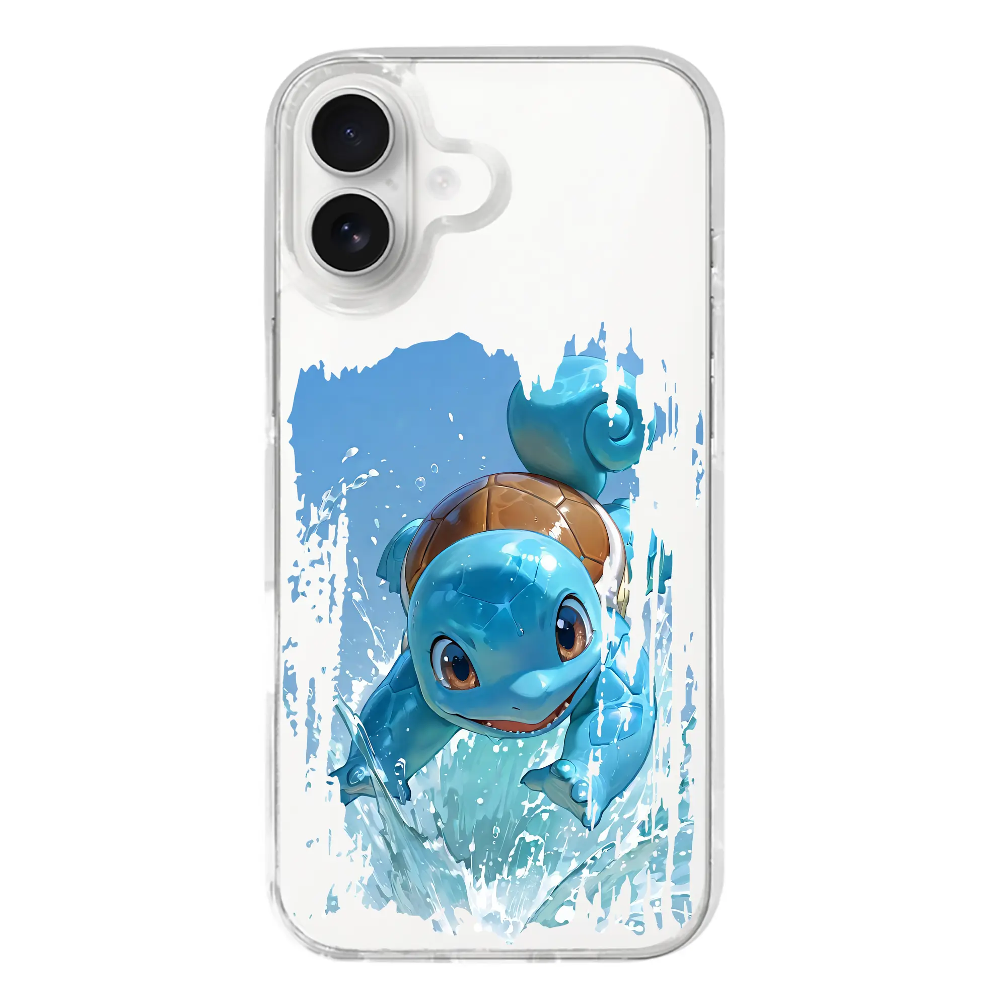 ポケモン グッズ,ゼニガメ - iPhone 17シリーズ 透明スマホケース – 薄型・耐衝撃・精密フィット保護カバー